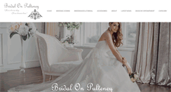 Desktop Screenshot of bridalonpulteney.com.au